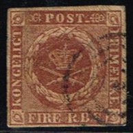 1851. 4 R.B.S. Chocolate-brown. Ferslew Print. (Michel: 1I) - JF158499 - Neufs
