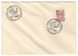 YUGOSLAVIA JUGOSLAVIJA SPECIAL POSTMARK ZBOR PTT OMLADINE 1964 KRAGUJEVAC - Covers & Documents