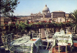 Roma - Hotel Atlante - Formato Grande Non Viaggiata - Wirtschaften, Hotels & Restaurants