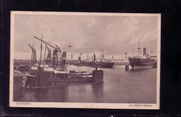 AK EMDEN -Außenhafen. - Karte Gel .1929 - Emden