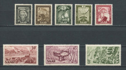 SARRE 1951 N° 283/290 Neufs ** = MNH TTB Cote 75 € Beethoven Musique Poste Communications Grande Botte - Ungebraucht