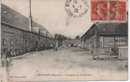 ENTRAMMES  FROMAGERIE DE PORT DU SALUT    Carte Un Peu Sale - Entrammes