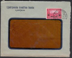 Yugoslavia 1924, Cover Ljubljana To Zagreb W./postmark Ljubljana - Lettres & Documents