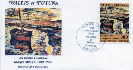 Pli En 1° Jour Du 13 / 4 / 1982  ( Les Barques à COLLIOURE  ) - FDC