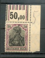 DR-Germania 91IIx WOR OBERRAND* (G3097 - Unused Stamps