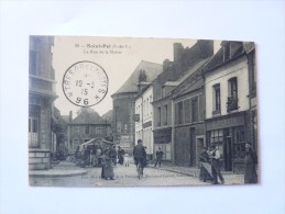 SAINT POL - LA RUE DE LA MAIRIE - Saint Pol Sur Ternoise