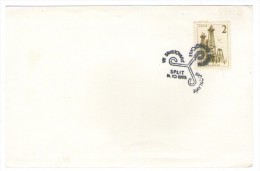 YUGOSLAVIA JUGOSLAVIJA SPECIAL POSTMARK 1965 SPLIT SAVJETOVANJE ETNOLOSKOG DRUSTVA ETNOLOGY - Covers & Documents