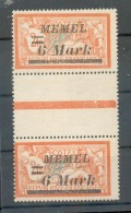 Memel 70ZS ZWISCHENSTEG* (X5429 - Memel (Klaïpeda) 1923