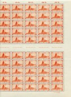 Saar 116 ORIGINALBOGEN Mit ABARTEN Und STEGEN**POSTFRISCH Ca 800EUR (39427 - Unused Stamps