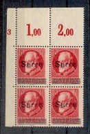 Saar 19 PlNr PLATTENNUMMER**POSTFRISCH BPP (38813 - Unused Stamps