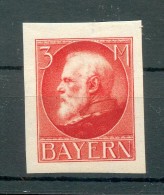 Bayern FRIEDENSDRUCK 106IU UNGEZÄHNT**POSTFRISCH 150EUR (71322 - Mint