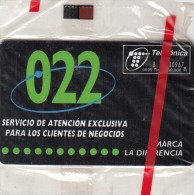 ESPAÑA - SERVICIOS 022 - 500 PESETAS PRECINTO ORIGINAL - Gratis Uitgaven