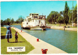 Mildura: The P.S. ´WANERA´ Passenger Vessel, Operating Along The Murray And Darling Rivers    - Australia - Mildura