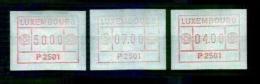 1983 -FRAMA-ATM  Timbres De Distributauer - P2501, Neufs, Mi. 1.1 - Vignettes D'affranchissement