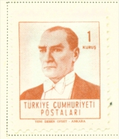 TURKEY  -  1961  Kemal Attaturk  1k  Mounted/Hinged Mint - Unused Stamps