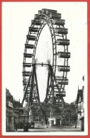 CARTOLINA VG AUSTRIA - VIENNA - Prater - Riesenrad - Ruota Panoramica - 9 X 14 - ANNULLO TARGHETTA 1954 - Prater