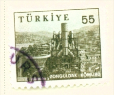 TURKEY  -  1959  Pictorial Definitives  55k  Used As Scan - Used Stamps