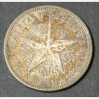 1916-MN-3 CUBA. KM 13.2 SILVER 20c STAR 1916. ESTRELLA RADIANTE. XF PLUS UNC - Kuba