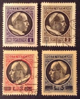 Vatican Used (o) And Some MH* 1940-1945 Sc 73, 75, 106, 107 - Gebraucht