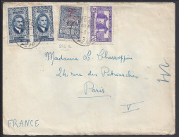 SYRIE - 1945 -  LETTRE DE LATTAQUIE A DESTINATION DE PARIS - - Brieven En Documenten