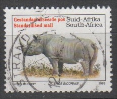 N° 813 O Y&T  1993 Rhinocéros (Diceros Bicornis) - Usati