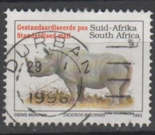 N° 813 O Y&T  1993 Rhinocéros (Diceros Bicornis) - Usati