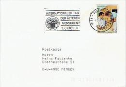 UN Wien - Postkarte Sonderstempel / Postcard Special Cancellation (D803) - Cartas & Documentos