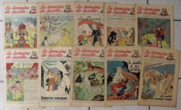 10 Revues La Semaine De Suzette 1950. Bécassine Pinchon, Manon Iessel, Sels, Pécoud, Salcedo, Desrieux. A Redécouvrir - La Semaine De Suzette