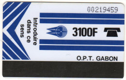 GABON REF MV CARDS GAB-03   3100 F - Gabon