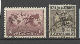 Australia  1934 George V Airmail Stamps AP4 ,AP5 - Oblitérés