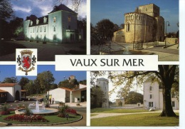 Vaux Sur Mer Multivues : Hotel De Ville Ancien Logis église Romane Place Du Marché Le Parc (ed Europ) - Vaux-sur-Mer