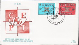 1963. EUROPA FDC 14.9.63.  (Michel: 1320-1321) - JF125133 - Non Classés