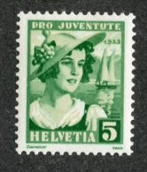 5504  Swiss 1933  Mi.# 266 ** Scott # B65  (cat. 1.€)  Offers Welcome! - Unused Stamps