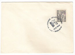 YUGOSLAVIA JUGOSLAVIJA  SPECIAL POSTMARK SARAJEVO 1966 BALKANSKE ATLETSKE IGRE BAI ATHLETICS - Covers & Documents