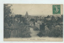 Bièvres (91) :   Le Chemin Menant Au Bourg Et Vue Générale Du Quartier De L'église  En 1910 (animé) PF. - Bievres