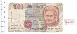 1990 - 1000 Lire Montessori - Italia - Banconota Banknote - 1000 Lire