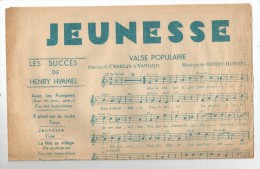 Partition Musicale Ancienne , JEUNESSE , Valse Populaire , Charlys , Vandair , Himmel , 2 Scans ,  Frais Fr : 1.50 - Scores & Partitions