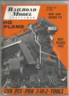 Revue De Modélisme , Chemin De Fer , Trains ,RAILROAD MODEL Craftsman , 1962 , H0 Plans , Frais Fr : 2.50€ - Ocios Creativos