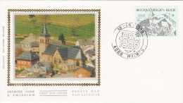 FDC N°  Soie Du 18-6-1988 - COB 2290 - Cachet De 4888 Waimes - Vue Aérienne - 1,05€ - 1991-2000