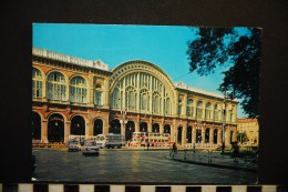 ITALIE TURIN TORINO  GARE DE PORTA NUOVA ET BPOULEVARD VITTORIO EMANUELE    GARE TRASPORTS - Transportmiddelen