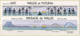 139 WALLIS Et FUTUNA 1992 - Vue Sur Des Iles (Yvert 436 A) Neuf ** (MNH) Sans Trace De Charniere - Neufs