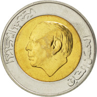 Monnaie, Maroc, Al-Hassan II, 5 Dirhams, 1987, SPL, Bi-Metallic, KM:82 - Morocco