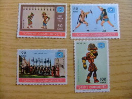TURQUIE - TURQUIA -1967 - ANNÉE INTERNATIONALE DU TOURISME - YVERT & TELLIER  Nº 1814 / 1817 * MH - Unused Stamps