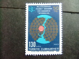 TURQUIE - TURQUIA - 1969 -  25º CONGRÈS DES CAMBRES DE COMMERCE - YVERT & TELLIER  Nº 1896 * MH - Unused Stamps