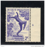 BELGIQUE COB 970 **, AVEC NUMERO DE PLANCHE 4 .  (3T260) - ....-1960