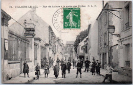 95 VILLIERS LE BEL - Rue De L'aistre Sortie Des écoles - Villiers Le Bel