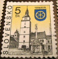 Slovakia 1998 Cities - Trnava 5sk - Used - Gebruikt