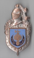 INSIGNE 10° LEGION DE GENDARMERIE ALGER, émail - Plateau AB Edit R LOUIS DEL H 696 - Polizia