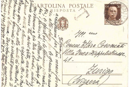 C.P.CENT.30 DA SORRENTO X SVIZZERA - Pacchi Postali