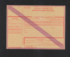 Mandat-Carte De Versement A Un C/C Postal - Other & Unclassified